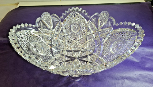 Plat cristal taillé - cristal,
